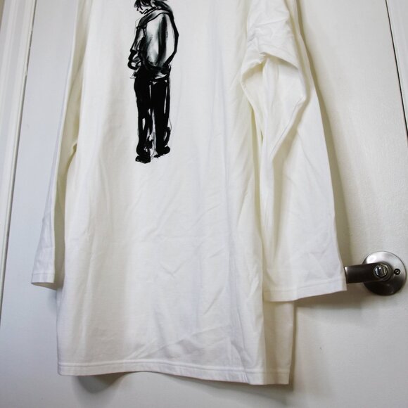 BNWT SS25 YOHJI YAMAMOTO POUR HOMME PRINT LS TSHIRT 3 - Picture 7 of 11